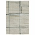 thumbnail image 1 of 10 x 13 ft. Gray Teal Beige & Tan Geometric Power Loom Stain Resistant Rectangle Area Rug - Gray Teal Beige and Tan - 10 x 13 ft., 1 of 1