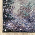 thumbnail image 1 of 10 x 13 ft. Purple Teal & Brown Abstract Power Loom Stain Resistant Rectangle Area Rug - Purple Teal and Brown - 10 x 13 ft., 1 of 1