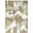thumbnail image 1 of 10 x 13 ft. Sage Gray & Brown Abstract Power Loom Stain Resistant Rectangle Area Rug - Sage Gray and Brown - 10 x 13 ft., 1 of 1