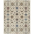 thumbnail image 1 of 10 x 14 ft. Ivory Blue & Tan Wool Floral Hand Tufted Handmade Stain Resistant Rectangle Area Rug, 1 of 1