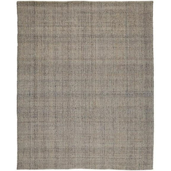 10 x 14 ft. Ivory Tan & Gray Hand Woven Rectangle Area Rug - Ivory Tan and Gray - 10 x 14 ft.