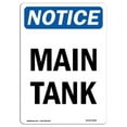 thumbnail image 1 of 10 x 14 in. OSHA Notice Sign - Main Tank, 1 of 1