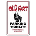 thumbnail image 1 of 10 x 14 in. Old Fart Sign - Man Grumpy Grandpa Grouchy Surly Cantankerous Farting, 1 of 1