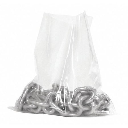 10in x 15in - 1 Mil Flat Poly Bags