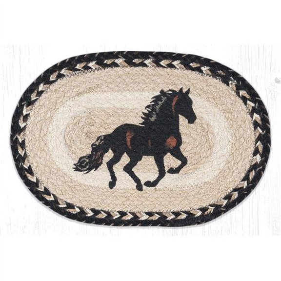 10 x 15 in. MSP-9-93 Stallion Printed Oval Swatch