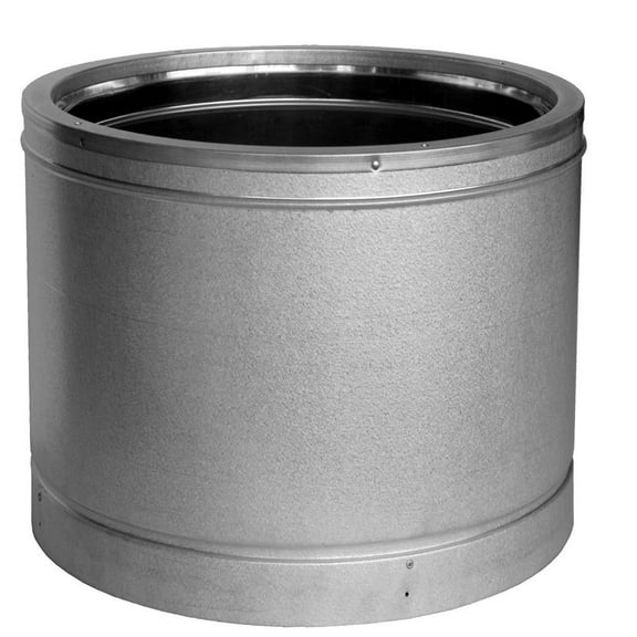 10" x 18" Length Dura-Tech Chimney - Galvanized