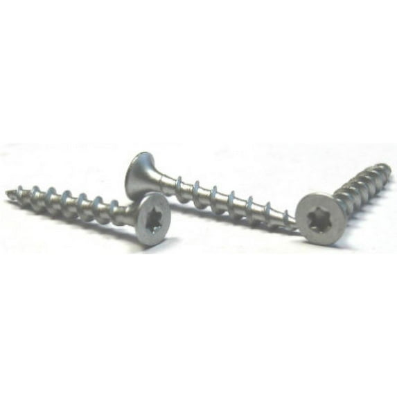 #10 x 2 1/2" Deck Screws / Six-Lobe (Torx®) / Bugle Head / Steel / Dacrotized - 800 Piece Carton