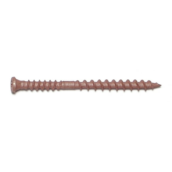 10 x 2-1/2" Star Drive Red Composite Deck Saberdrive Screws 1 lb. Box (96 pcs.)