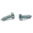 thumbnail image 1 of #10 x 2 1/2" Type AB Self-Tapping Screws / Phillips / Flat Head / Steel / Zinc - 1500 Piece Carton, 1 of 1