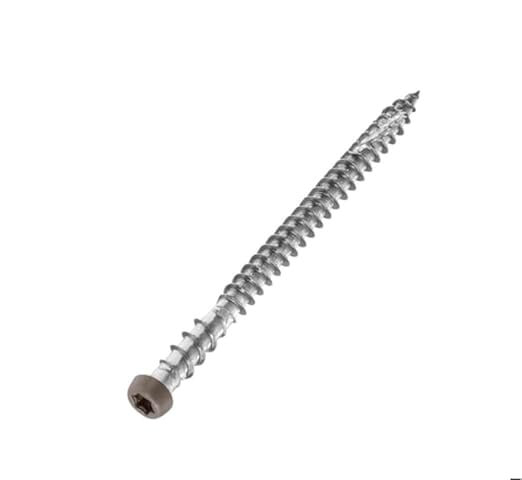 #10 x 2-1/2 in. Stainless Steel Star Drive Flat Undercut Composite Deck Screw (100-Pack) (Brazilian Ipe)