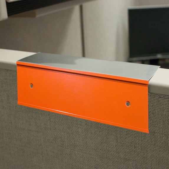 10 x 2 Bright Colors Cubicle Nameplate Holders