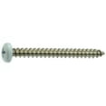 thumbnail image 1 of #10 x 2" White 18-8 Stainless Phillips Pan Head Sheet Metal Screws (10 pcs.), 1 of 1