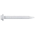 thumbnail image 1 of #10 x 2" White Ruspert Coated Hex Washer Head Self-Drilling Screws (100 pcs.), 1 of 1