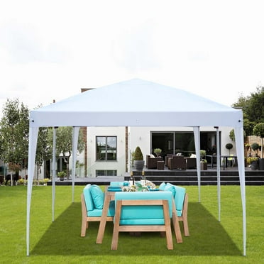 10 x 20ft Outdoor Canopy, Heavy Duty Commercial Shade Tent, Portable Waterproof Gazebo Canopy, Lightweight Outdoor Folding Tent w/ Carrying Bag for Party Wedding Pool, T833