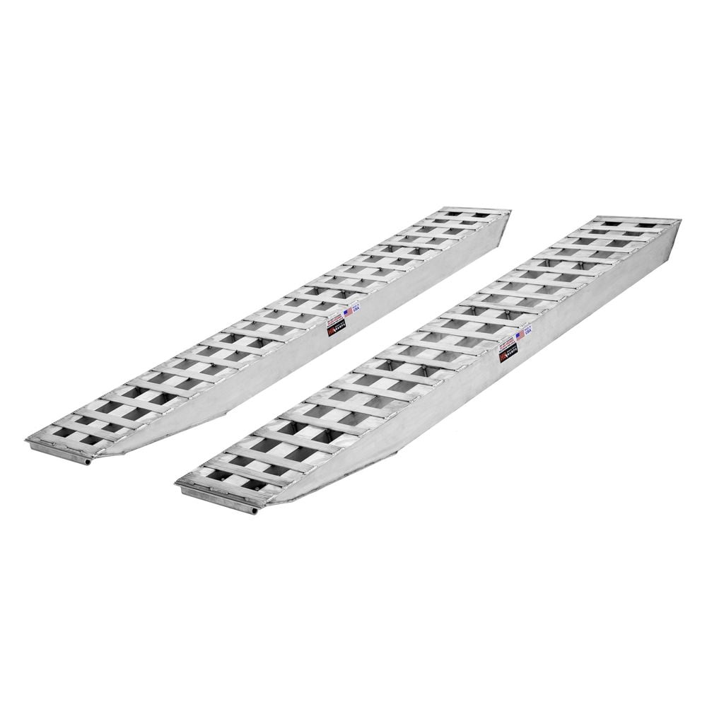 20ft Loading Ramp 10' x 20in Heavy Duty Equipment Loading Ramps, Pin-On - 20,000 lb per ...