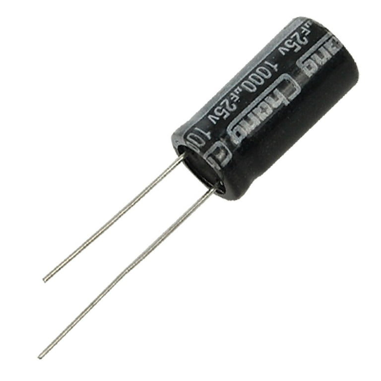 カゲロウ124F,MD125,100F 10 x 25V 1000UF 105C Radial Electrolytic Capacitor 10x20mm