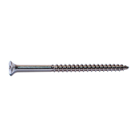 #10 x 3-1/2" 18-8 Stainless Steel Square Drive Bugle Head Deck Screws DSBSS-101