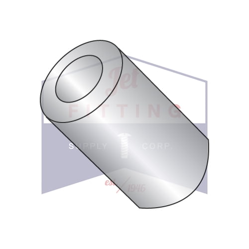 #10 x 3/16" 1/2" OD Round Spacers | Stainless Steel (Quantity: 100)