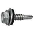 thumbnail image 1 of #10 x 3/4" Silver Hex Self-Drilling Screws with Sealing Washers (100 pcs.), 1 of 1
