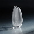 thumbnail image 1 of 10 x 3 x 6 in. Angled Rim Vase, Clear, 1 of 2