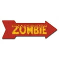 thumbnail image 1 of 10 x 30 in. Indoor & Outdoor Decor Direction Sticker Vinyl Wall Decals - Zombie - 24 in., 1 of 1