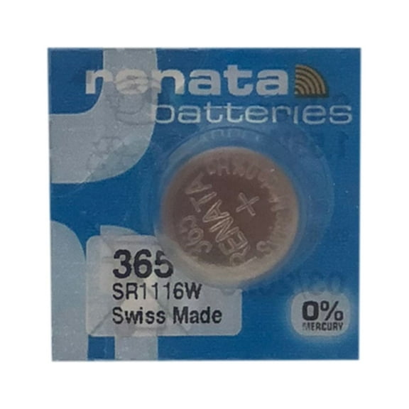 10 x 365 / SR1116W Renata Silver Oxide Button Batteries