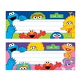 thumbnail image 1 of 10" x 4" Sesame Street Character Classroom Desk Name Plates - 24 Pieces, 1 of 1