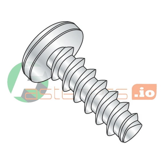 #10 x 5/8" Thread Forming Screws 48-2 Trilobe / Phillips / Pan Head / Steel / Zinc (Quantity: 7,000 pcs)