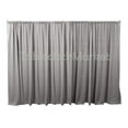 thumbnail image 1 of 10 x 5 ft Backdrop Background FOR PIPE AND DRAPE DISPLAYS Polyester 24 COLORS", Grey, 1 of 1