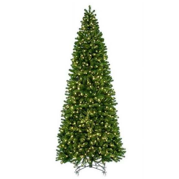 Vickerman G237486LED 10 ft. x 52 in. Deluxe Sequoia 5 mm WA 1200WW Christmas Tree, Green