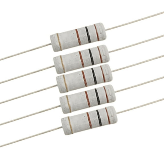 10 x 5W 700V 100 ohm Metal Oxide Film Resistors 5 Watt
