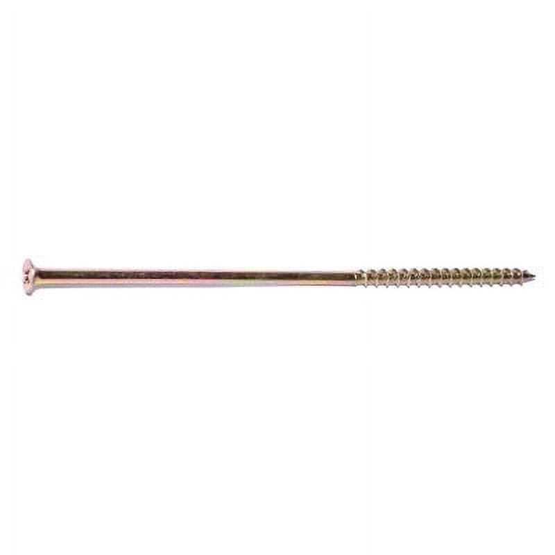#10 x 6" Zinc Plated Steel Coarse Thread Phillips Bugle Head All Purpose Screws MMSBS-088