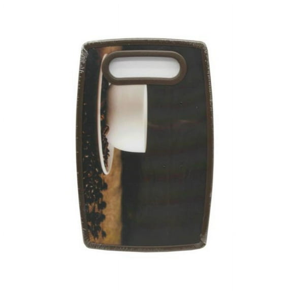 10 x 6 in. Maison Sucasa Durable Cutting Board in Coffee Design, Pack of 12