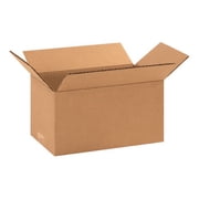 10 x 6 x 5" Corrugated Boxes 25 PCS ECT-32, Kraft