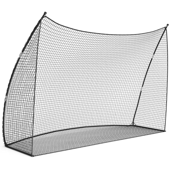 10 x 7 x 3 FT Golf Practice Net - Portable Training System with Carry Bag for Swing Chipping and Driving Drills