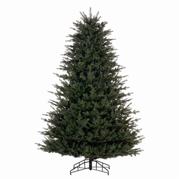 Vickerman K230685 10 ft. x 73 in. Georgian Fraser FIR 12001 Tips Christmas Tree, Green