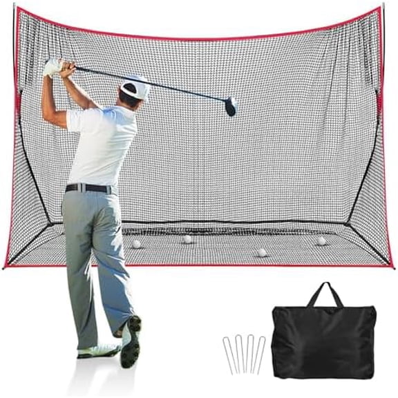 10 x 7ft Golf Net for Hitting, Chipping, Driving Training, Heavy Duty Golf Practice Net for Indoor, Backyard, Garage$$Sport & Recreation Other