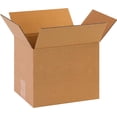 thumbnail image 1 of 10 x 8 x 8 Corrugated Cardboard Boxes, Small 10"L x 8"W x 8"H, Pack of 100 | Shipping, Packaging, Moving, Storage Box for Home or Business, Strong Wholesale Bulk Boxes, 1 of 1