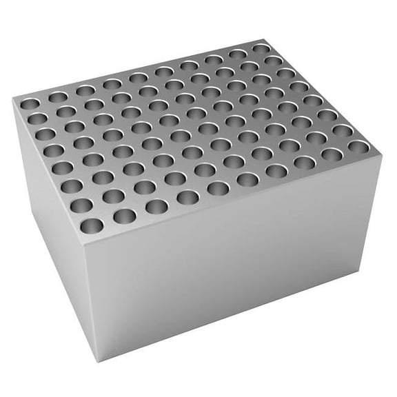 10 x 8 PCR Tube Strips Tube Dry Bath Block - 0.2 ml