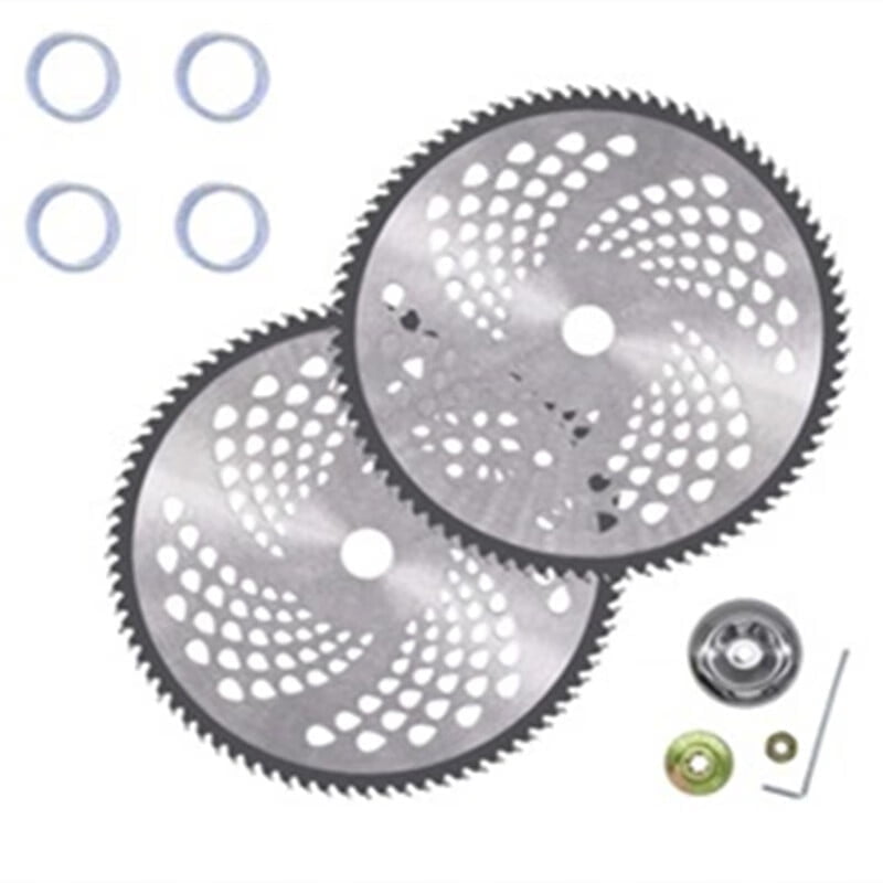 18Pcs Carbide Tip Brush Blade Replacement Accessories, 9" X 20T & 10" X