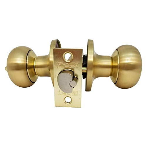 10 x Door Knob Lock Entry Keyed Cylinder 3 Keys Exterior Interior Sc1 SB