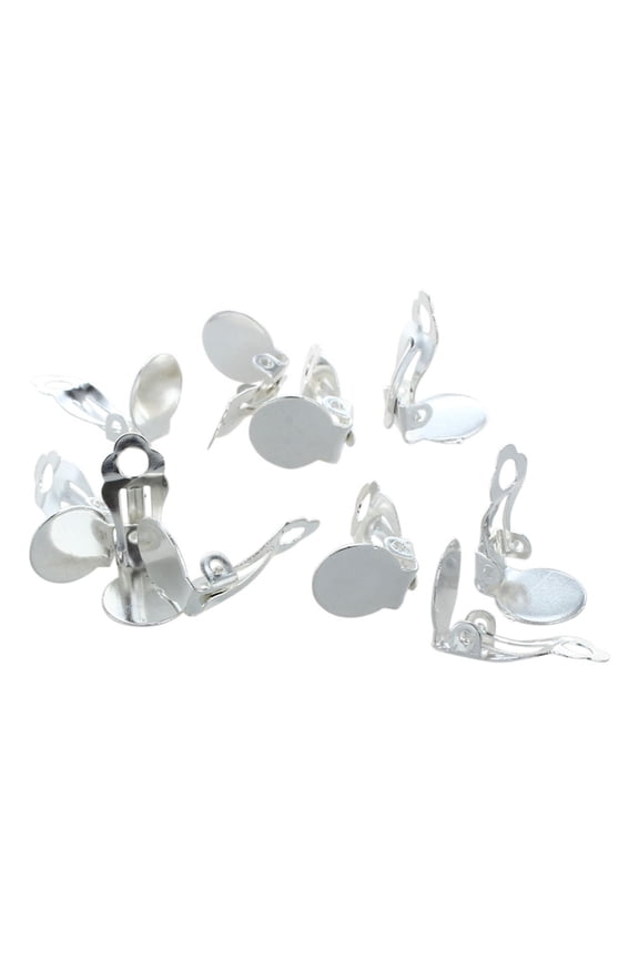 10 x Earring Clip Holder 10MM plate