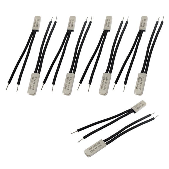 10 x KSD9700 55C N.C. NC Bimetal Temperature Control Switch 250V 5A