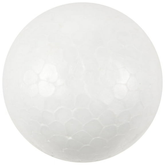 10 x Modelling Craft Polystyrene Foam Ball Sphere 6cm---White