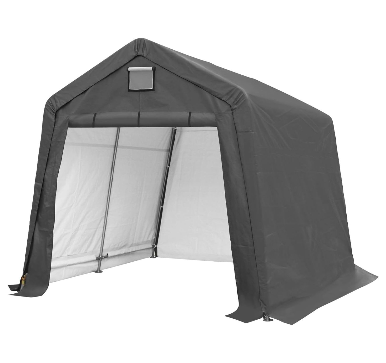 10' x 10' Outdoor Storage Shelter Shed Heavy Duty Storage Tent with