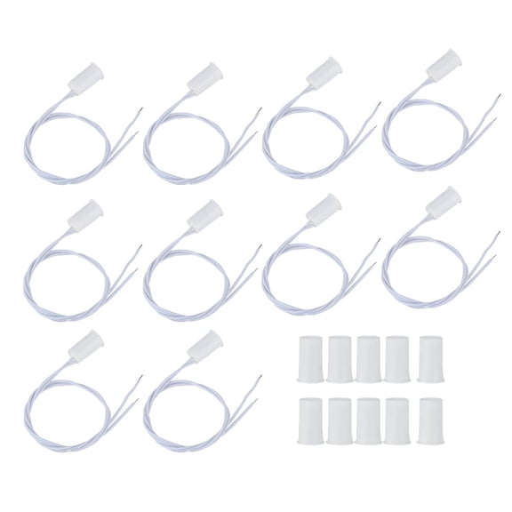 10 x RC-33 NC Recessed Wired Door Contact Sensor Alarm Magnet Reed Switch TAPDRA Spare Part