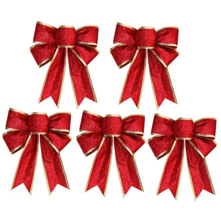 Christmas best sale wrapping bows