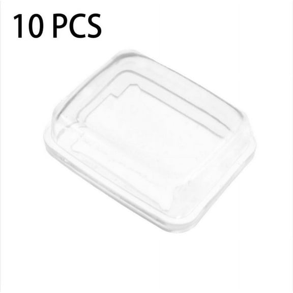 10 x Waterproof Transparent Rectangle Rocker Switch Cover