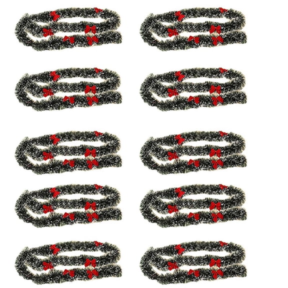 10 x top-Dark Green & Red