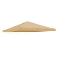 thumbnail image 1 of 10 x10FT Single Tier Gazebo Canopy Top Replacement Outdoor Patio Garden Tent Cover 1 Tier Khaki, 1 of 6